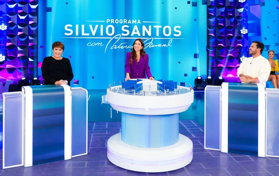 Márcia Sensitiva e Lucas Guimarães participam do Jogo das 3 Pistas com Patricia Abravanel Márcia Sensitiva e Lucas Guimarães participam do Jogo das 3 Pistas com Patricia Abravanel