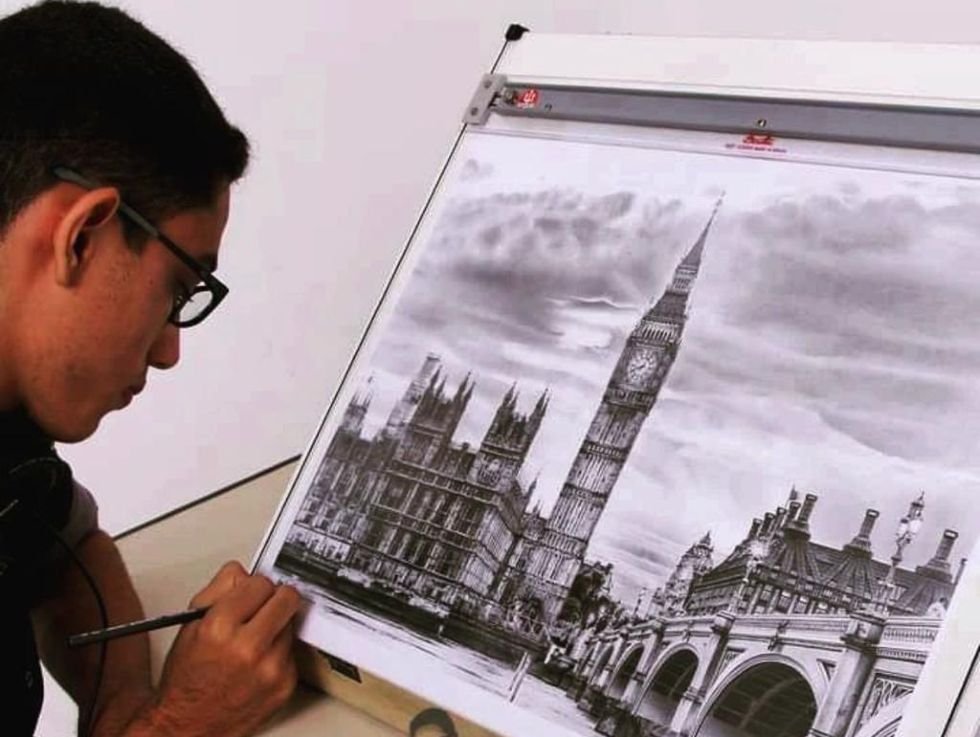 Desenhista Jose Augusto recebe convite para expor suas artes Desenhista Jose Augusto recebe convite para expor suas artes