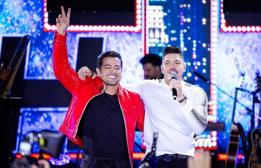 Henrique e Diego convidam Gustavo Mioto para gravação da música inédita 'Ex Fiel'