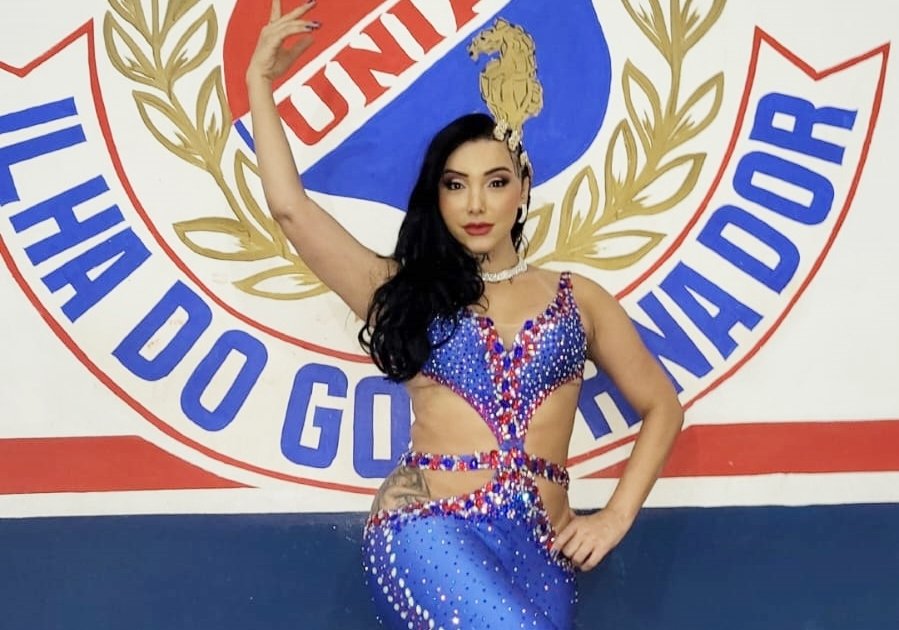 Cria da casa, Amanda Fernandes se prepara para estrear como musa da União da Ilha em 2024 Cria da casa, Amanda Fernandes se prepara para estrear como musa da União da Ilha em 2024