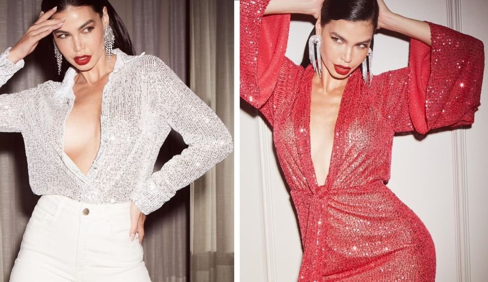 Fernanda Recht posa com sugestões de looks para as Festas de Final de Ano Fernanda Recht posa com sugestões de looks para as Festas de Final de Ano