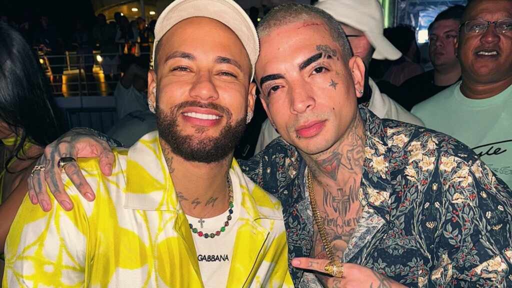 MC Guimê relembra exagero com bebida em festa de Neymar Jr MC Guimê relembra exagero com bebida em festa de Neymar Jr