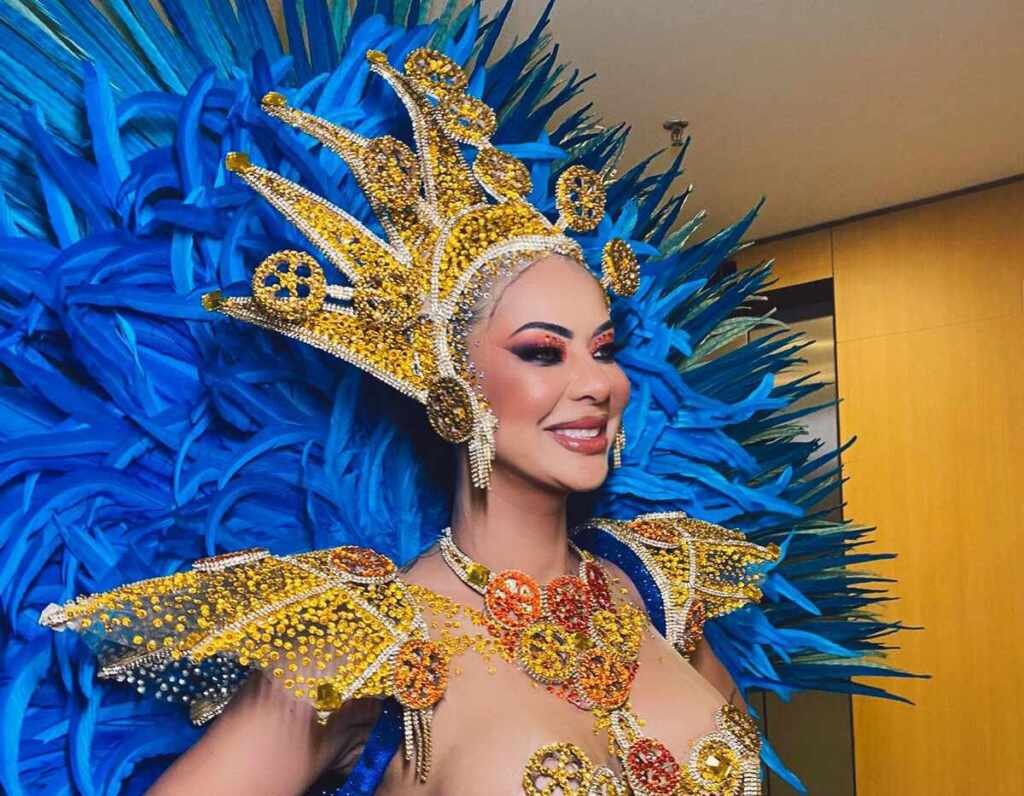 Ana Itikawa seguirá como Rainha de Bateria da Pérola Negra no carnaval de 2025 Ana Itikawa seguirá como Rainha de Bateria da Pérola Negra no carnaval de 2025