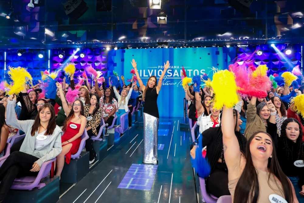 Programa Silvio Santos garante a segunda colocação isolada Programa Silvio Santos garante a segunda colocação isolada