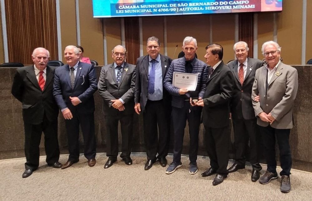 Claudio Mazzaferro recebe menção honrosa em evento da Câmara Municipal de São Bernardo do Campo Claudio Mazzaferro recebe menção honrosa em evento da Câmara Municipal de São Bernardo do Campo