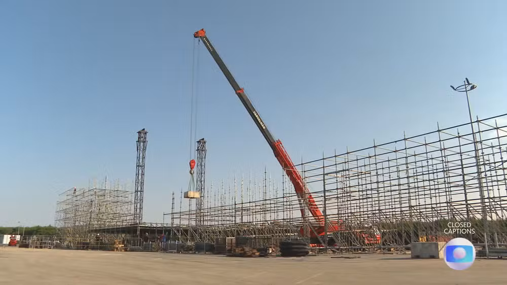 Palco do Rock In Rio 2024 começa a ser montado para a edição dos 40 anos do festival Palco do Rock In Rio 2024 começa a ser montado para a edição dos 40 anos do festival