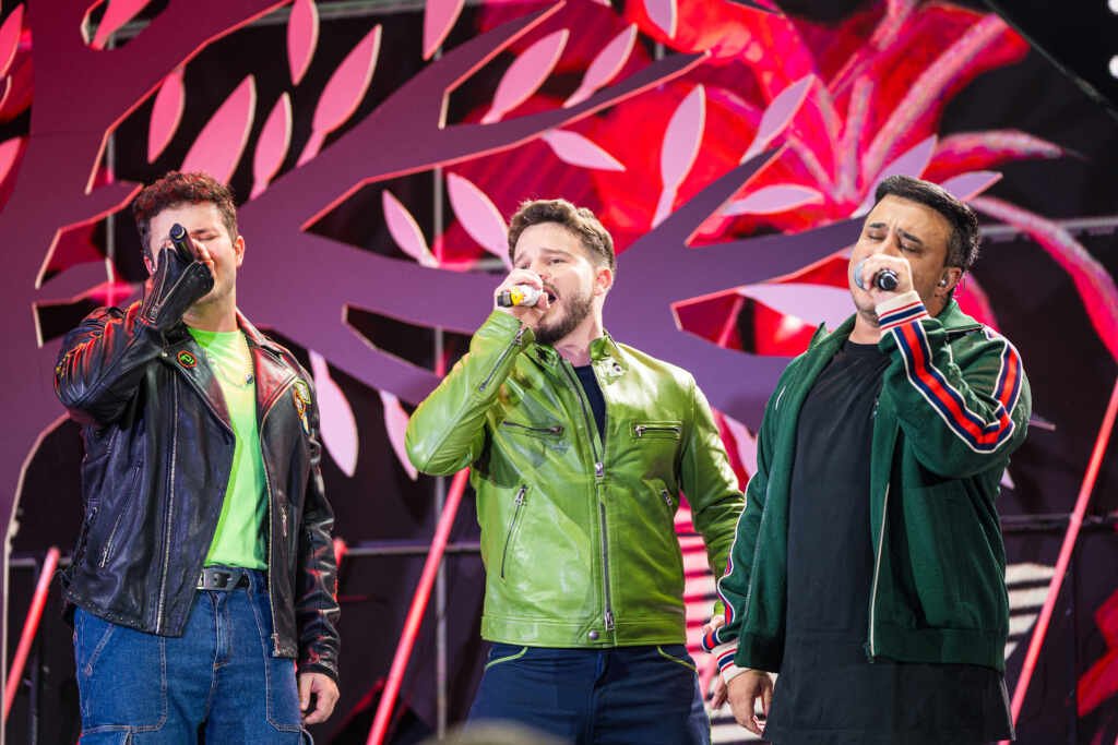 Matheus &  Kauan e Matheus Fernandes se apresentam no “Na Praia” em Brasília