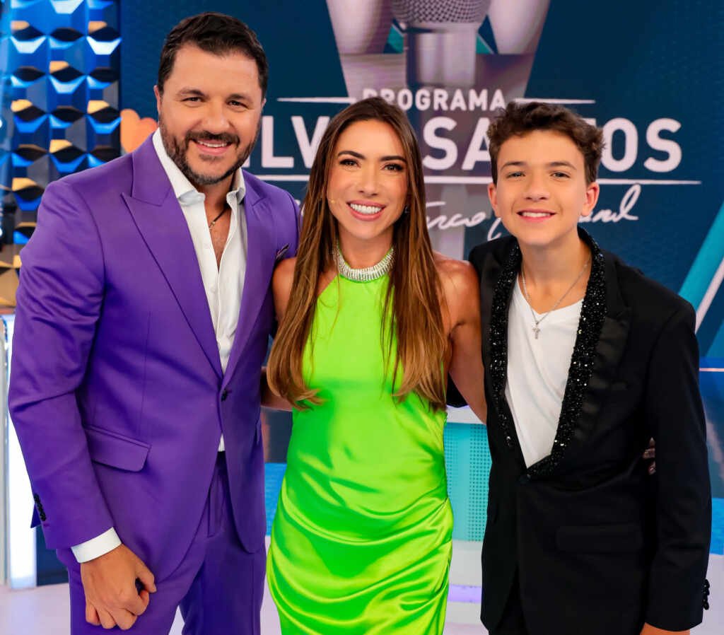 Maurício Manieri é atração do Programa Silvio Santos - Especial Dia dos Pais