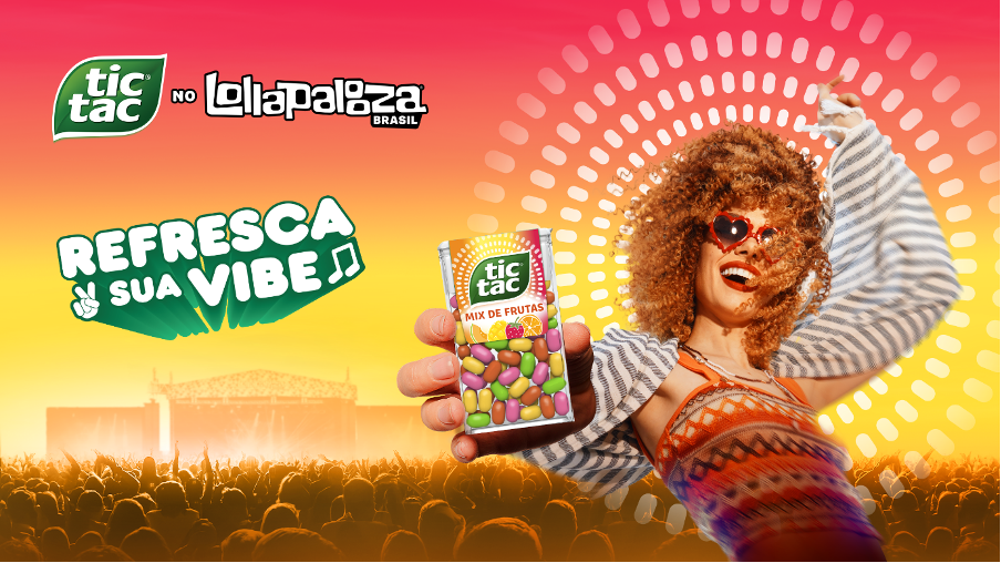 Tic Tac® anuncia parceria oficial com o Lollapalooza Brasil 2025 Tic Tac® anuncia parceria oficial com o Lollapalooza Brasil 2025