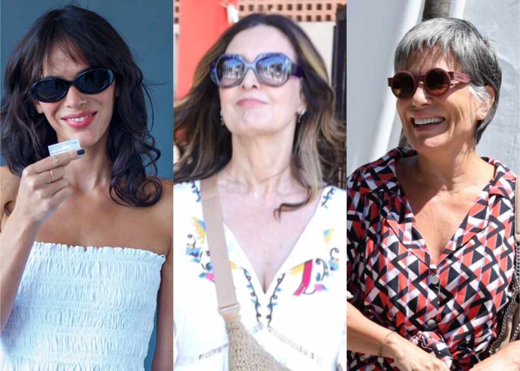 Glória Pires, Bruna Marquezine entre outros famosos votam no 1º turno das eleições 2024 Glória Pires, Bruna Marquezine entre outros famosos votam no 1º turno das eleições 2024