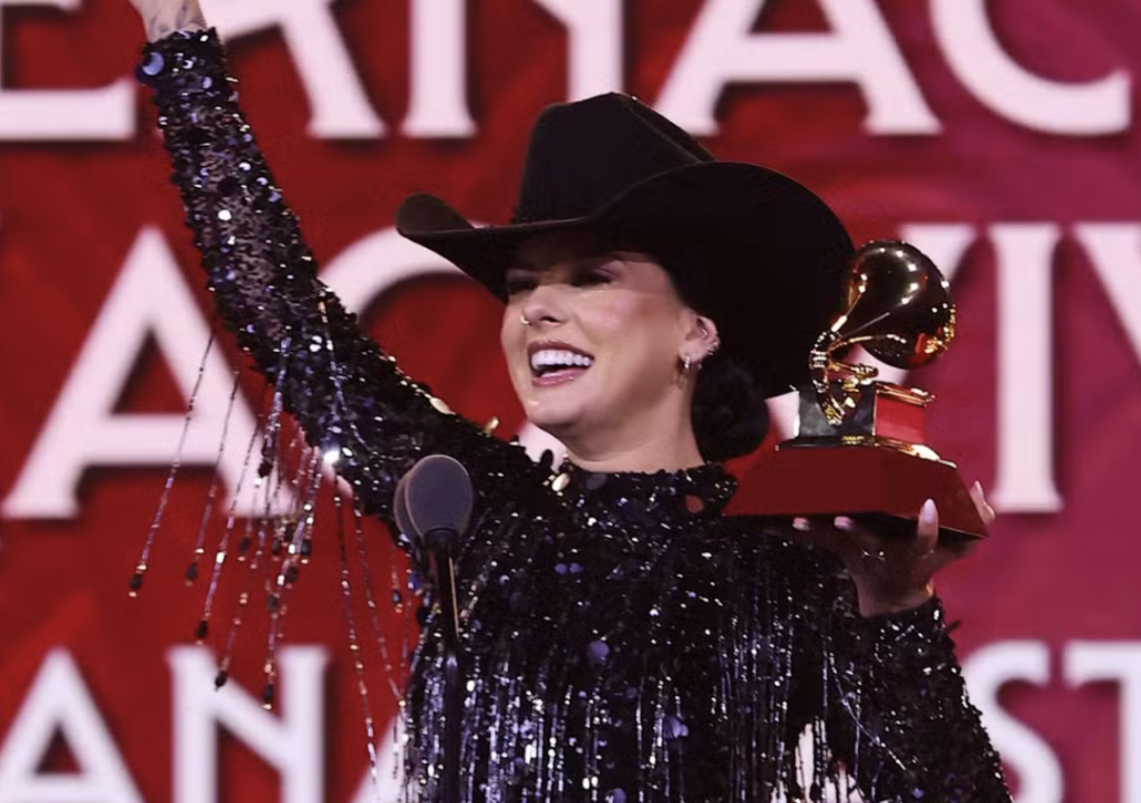 Ana Castela ganha homenagem de Gustavo Mioto após levar prêmio no Grammy Latino