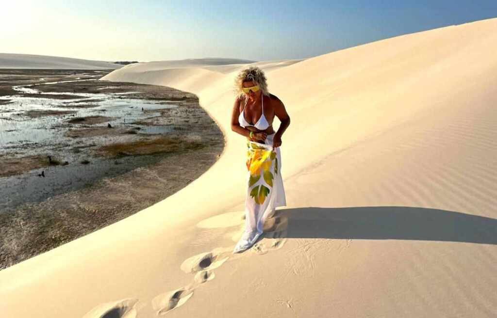 A artista Lenny Lopes desembarca em Maranhão para conexão com suas origens A artista Lenny Lopes desembarca em Maranhão para conexão com suas origens