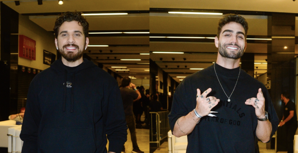 Gustavo Mioto e DJ Eme curtiram o Villa Mix São Paulo até Altas Horas Gustavo Mioto e DJ Eme curtiram o Villa Mix São Paulo até Altas Horas