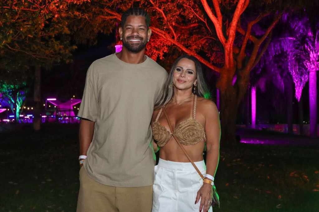 Viviane Araújo e Guilherme Militão marcam presença no Universo Spanta no RJ Desanexadas