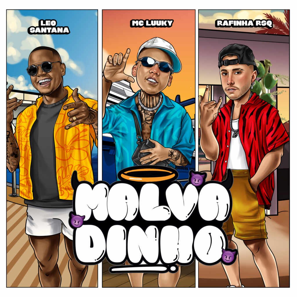 Léo Santana e MC Luuky lançam versão de “Malvadinho” Léo Santana e MC Luuky lançam versão de “Malvadinho”