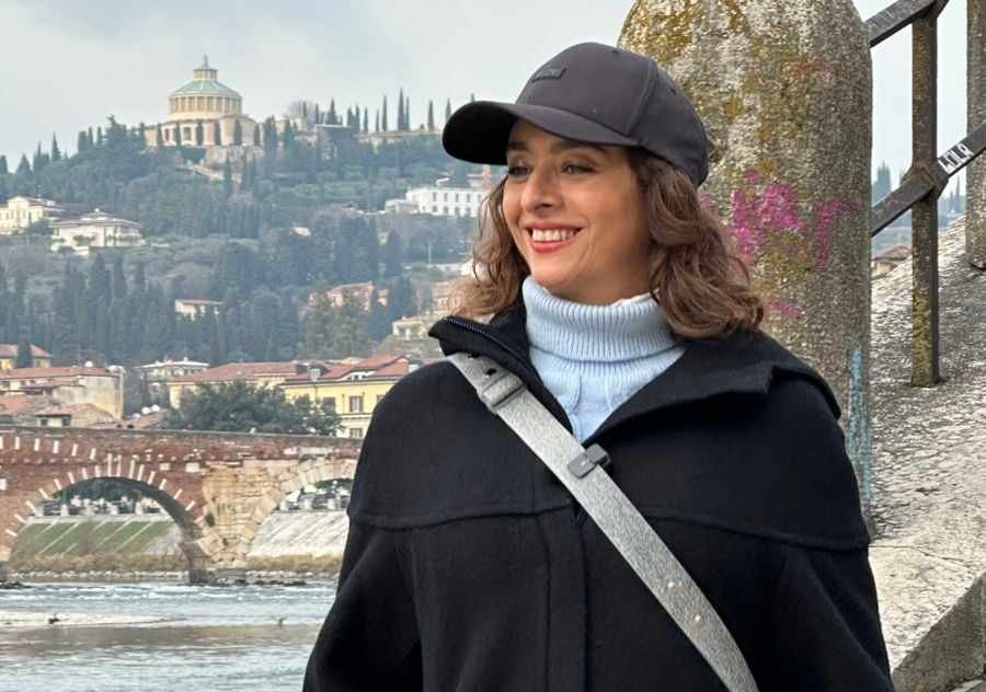 Catia Fonseca explora curiosidades da Itália em viagem de férias