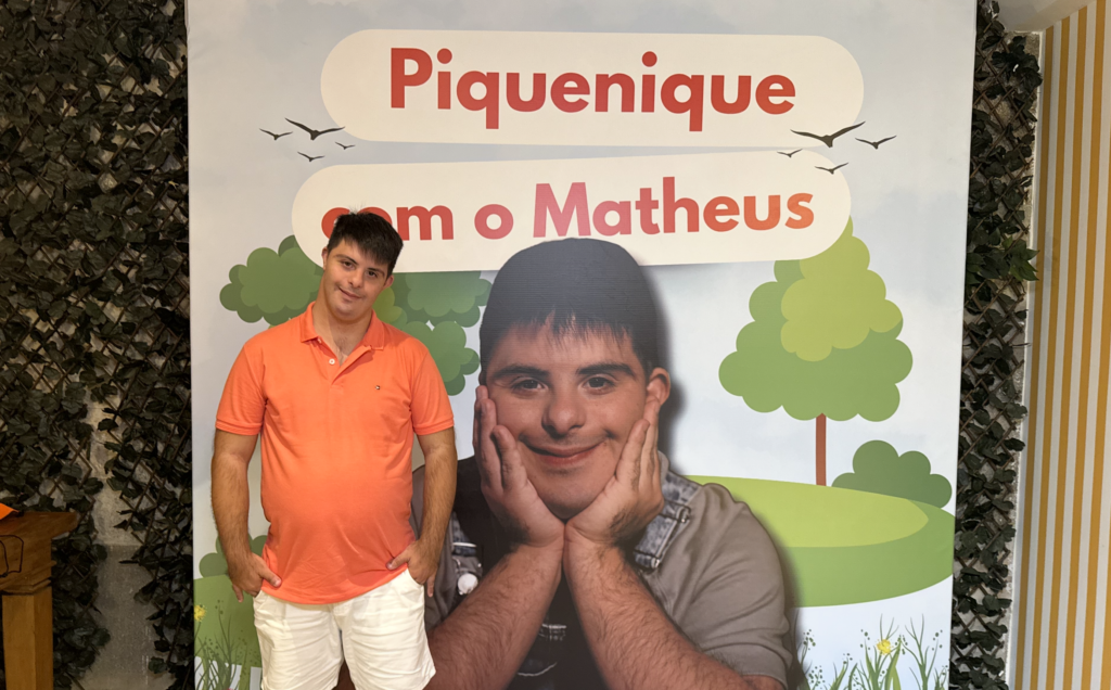 Matheus Colmatti promove o piquenique da inclusão Matheus Colmatti promove o piquenique da inclusão