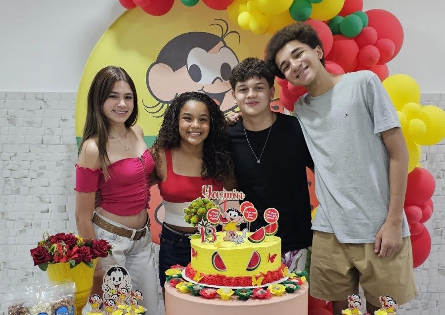 Feliz Aniversário: Yasmin Praddo, de “A Infância de Romeu e Julieta”, comemora 13 anos com festa temática Feliz Aniversário: Yasmin Praddo, de "A Infância de Romeu e Julieta", comemora 13 anos com festa temática
