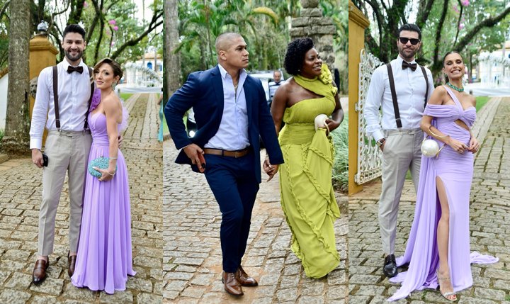 Famosos marcam presença em casamento de Jakelyne Oliveira e Mariano no interior de SP Famosos marcam presença em casamento de Jakelyne Oliveira e Mariano no interior de SP