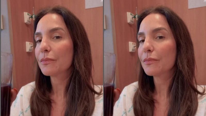 Ivete Sangalo faz exames de rotina e compartilha momento com bom humor
