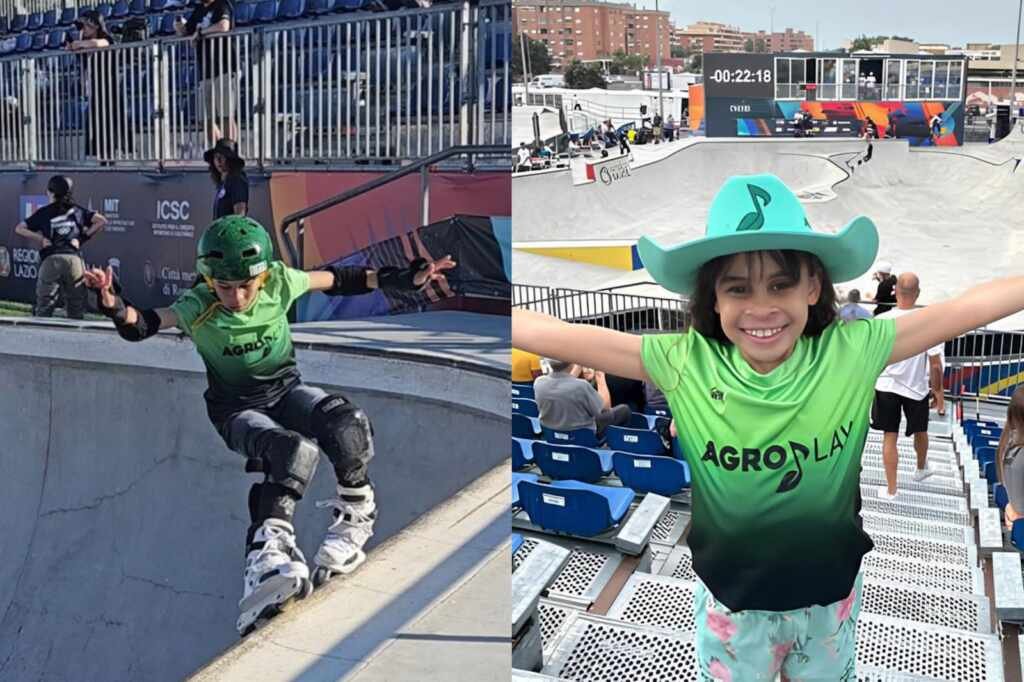 Fenômeno mirim! Rafinha Roller disputa o Sul-Americano de Patins com apoio da AgroPlay Fenômeno mirim! Rafinha Roller disputa o Sul-Americano de Patins com apoio da AgroPlay