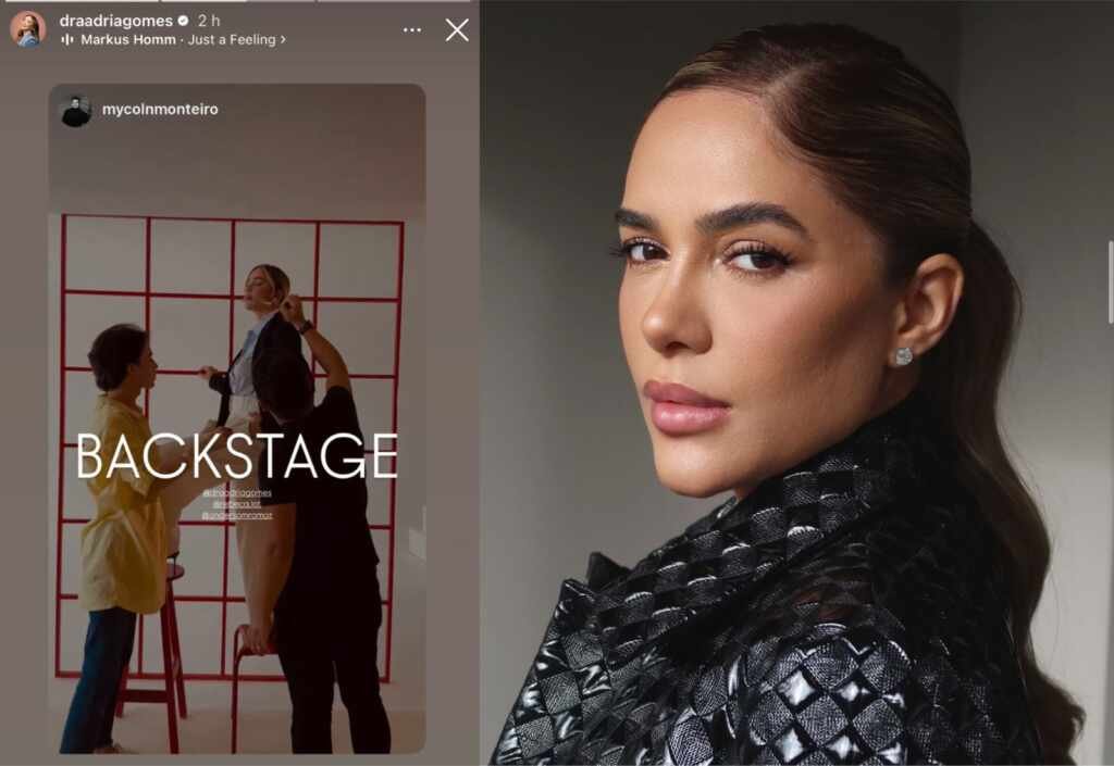 Dra. Ádria Gomes re posta bastidores de Shooting luxuoso e instiga curiosidade Dra. Ádria Gomes re posta bastidores de Shooting luxuoso e instiga curiosidade