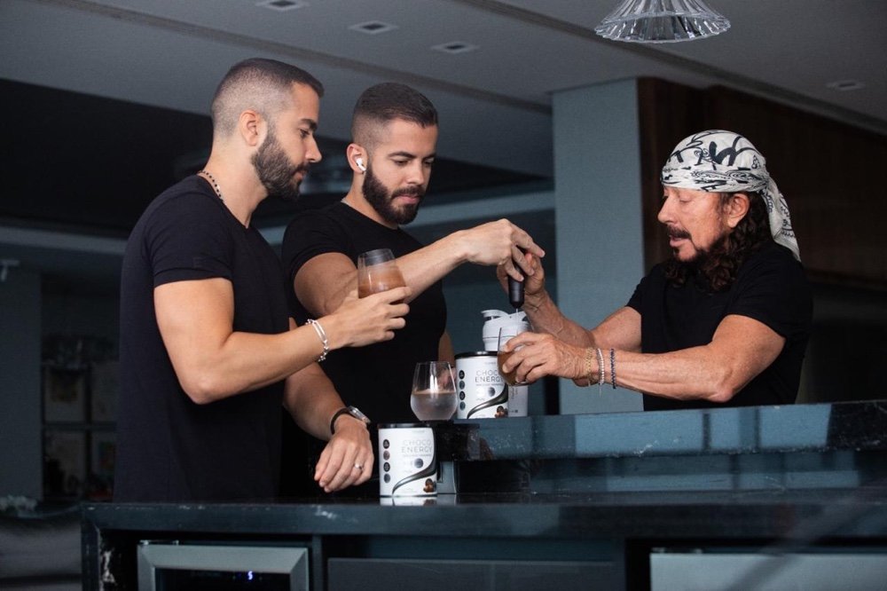 Bell Marques, Rafa e Pipo Marques voltam à Naturaltech 2025 com novos sabores do Choco Energy Desanexadas