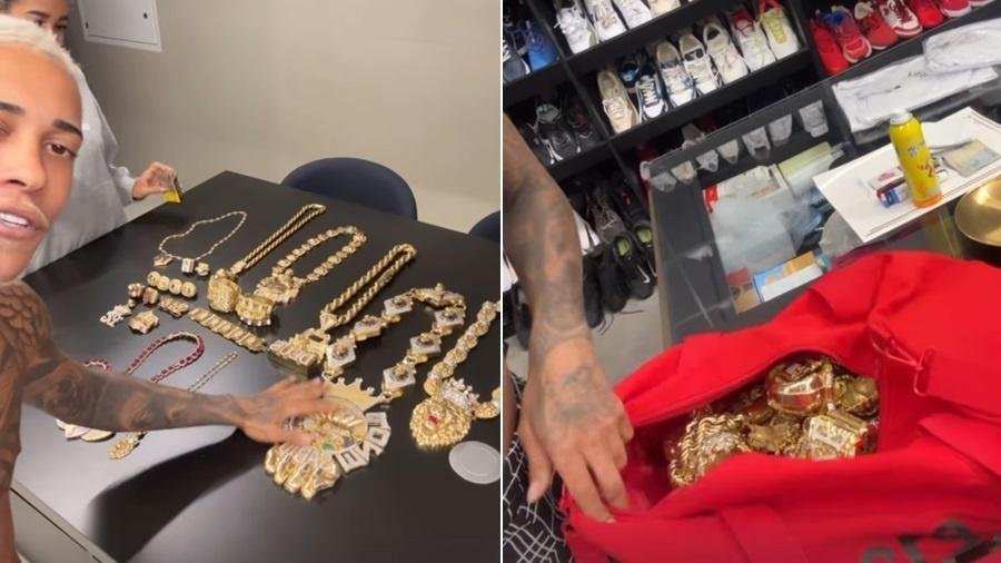 MC Poze do Rodo recupera joias avaliadas em R$ 3 milhões após decisão da Polícia Civil do RJ MC Poze do Rodo recupera joias avaliadas em R$ 3 milhões após decisão da Polícia Civil do RJ