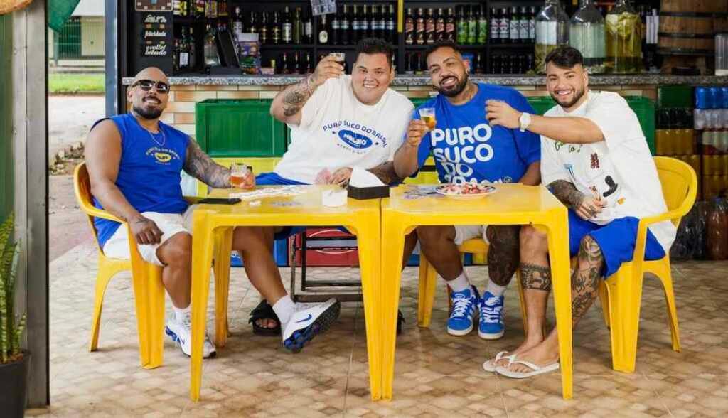 Menos é Mais leva pagode brasileiro para turnê nos Estados Unidos neste final de semana Menos é Mais leva pagode brasileiro para turnê nos Estados Unidos neste final de semana