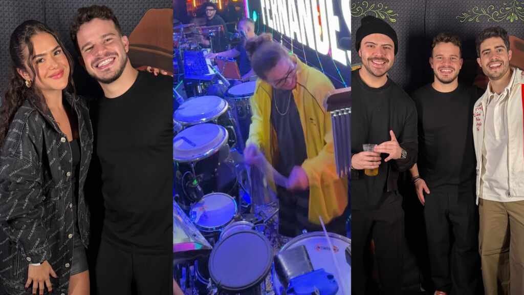 Maisa, Whindersson Nunes, Ariel B e DJ Topo curtem show de Matheus Fernandes no Vila JK Maisa, Whindersson Nunes, Ariel B e DJ Topo curtem show de Matheus Fernandes no Vila JK