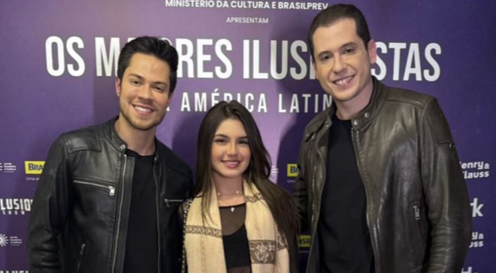 Pietra Almeida marca presença em espetáculo de Henry & Klauss Pietra Almeida marca presença em espetáculo de Henry & Klauss