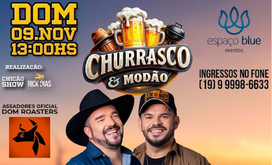 1ª Churrasco & Modão agita a cidade de Hortolândia com grandes shows 1ª Churrasco & Modão agita a cidade de Hortolândia com grandes shows