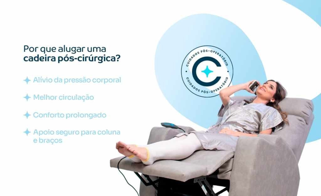 Locação de poltronas para pós operatório em São Paulo