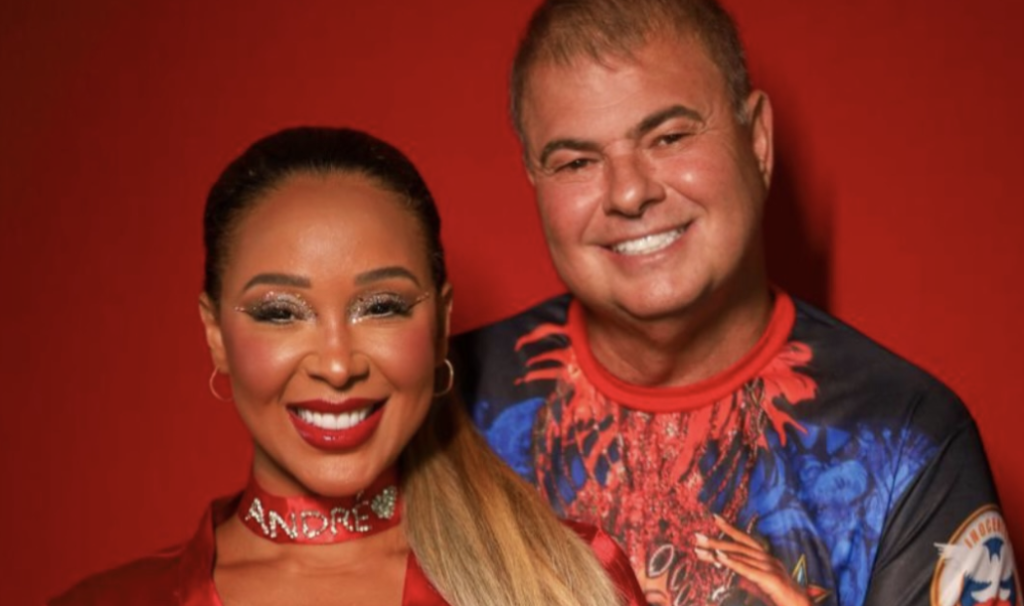 Camila Beatriz transforma homenagem ao marido em momento marcante na Sapucaí Camila Beatriz transforma homenagem ao marido em momento marcante na Sapucaí