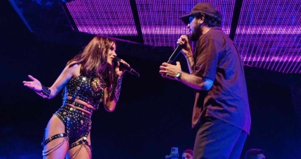 Nattan e Anitta apresentam pela primeira vez ao vivo a aposta de hit: “Eu Tô Querendo De Novo” no Ensaios da Anitta Desanexadas