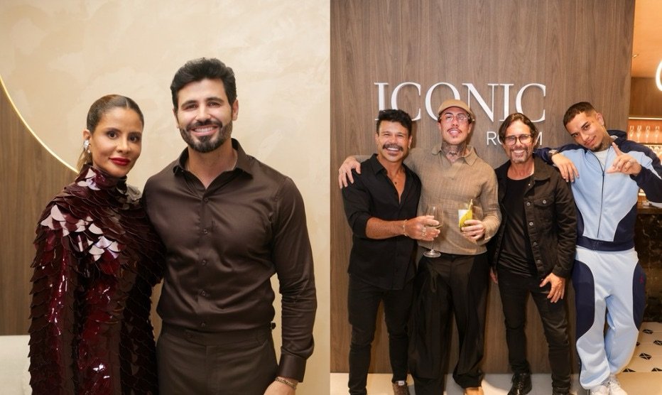 Famosos prestigiam inauguração do Iconic Room no Cidade Jardim, em São Paulo Desanexadas