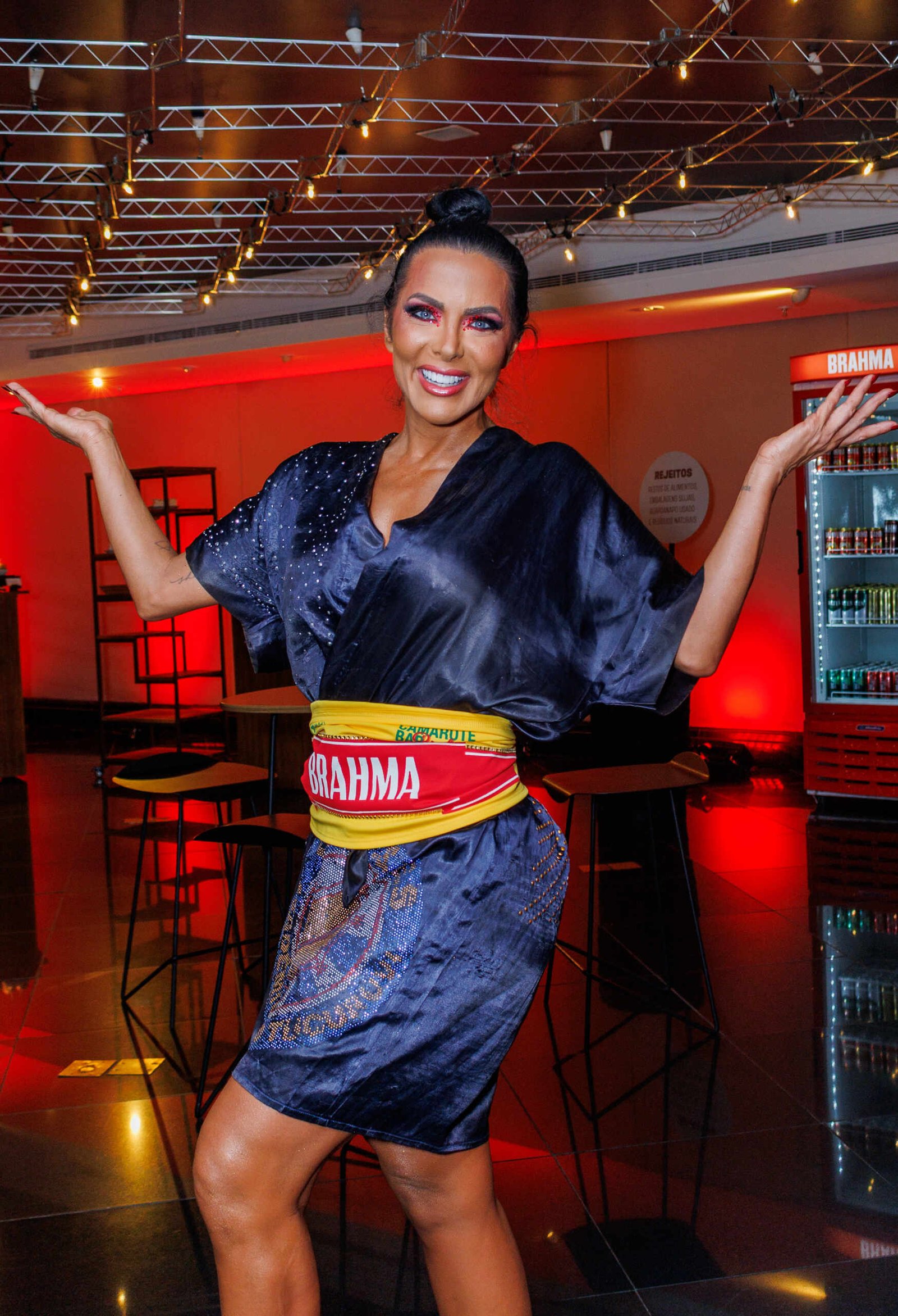 Famosos prestigiam Desfile das Campeãs no Camarote Brahma em São Paulo 32 Famosos prestigiam Desfile das Campeãs no Camarote Brahma em São Paulo