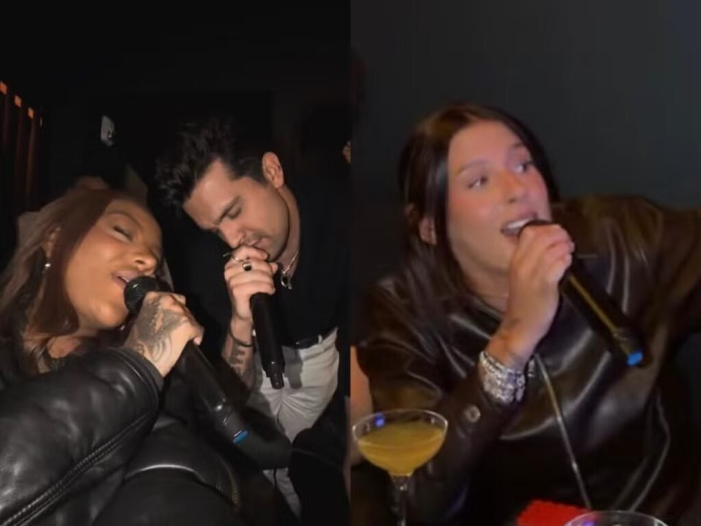Karaokê em Miami: Luan Santana, Ludmilla e Ana Castela cantam juntos e viralizam Karaokê em Miami: Luan Santana, Ludmilla e Ana Castela cantam juntos e viralizam