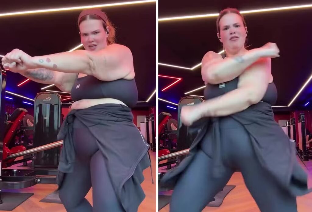 Thais Carla mostra evolução após perder mais de 85 kg e anima seguidores com treino Thais Carla mostra evolução após perder mais de 85 kg e anima seguidores com treino