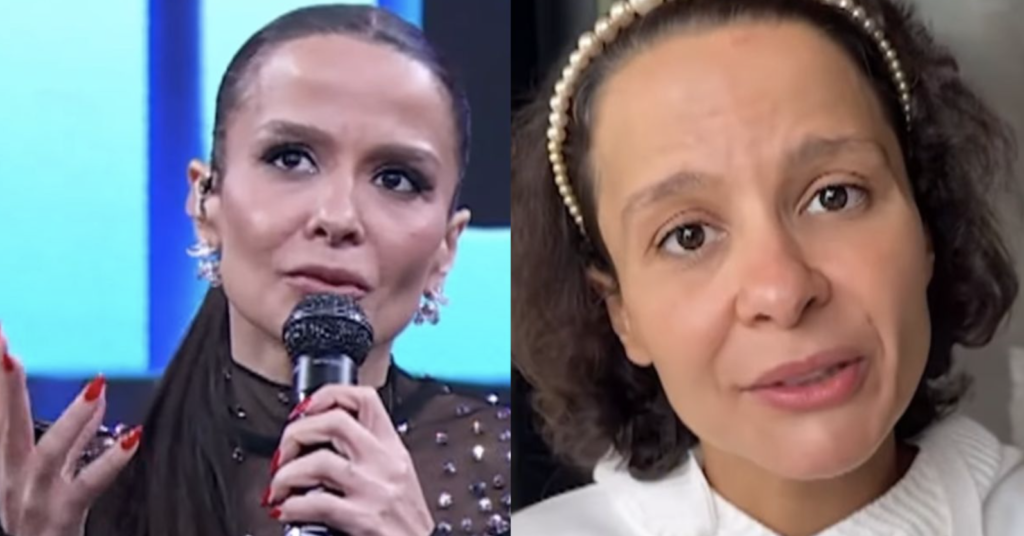 Maiara emociona ao relatar alopecia e inspira fã com câncer no Domingão com Huck