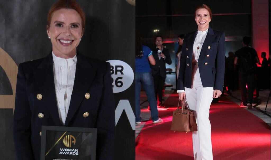 CEO do Grupo Leger é destaque entre celebridades no Woman Awards 2026