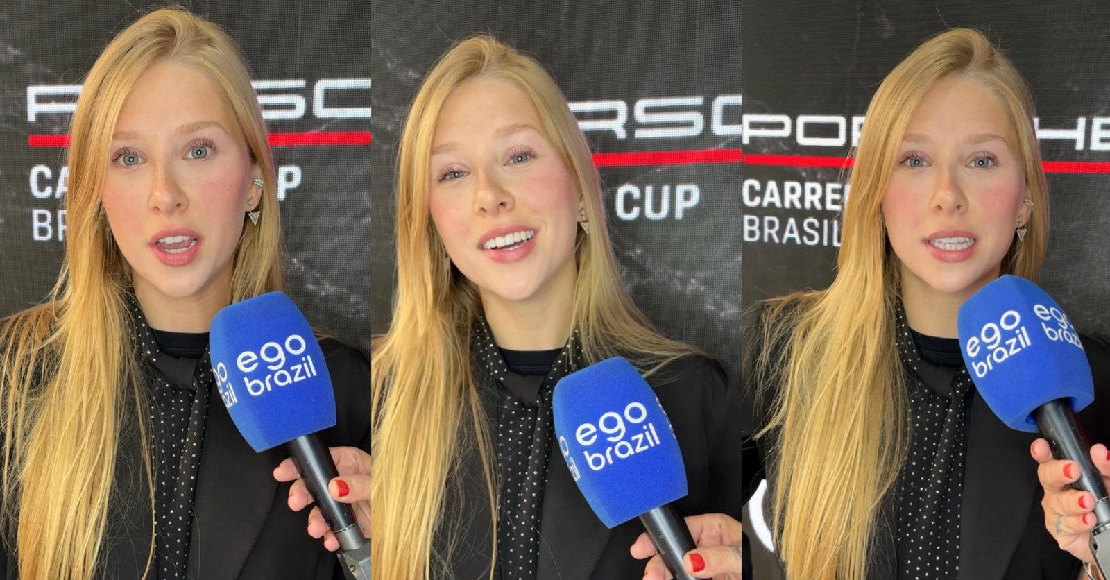 Cela Lopes comentou sobre o contrato com o SBT durante Porsche Cup em Interlagos