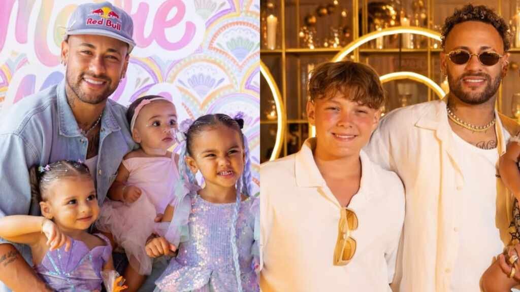Neymar celebra 1 ano de Mel e detalhe na homenagem chama atenção dos fãs Neymar Jr se encanta ao mostrar Mavie torcendo pelo Brasil