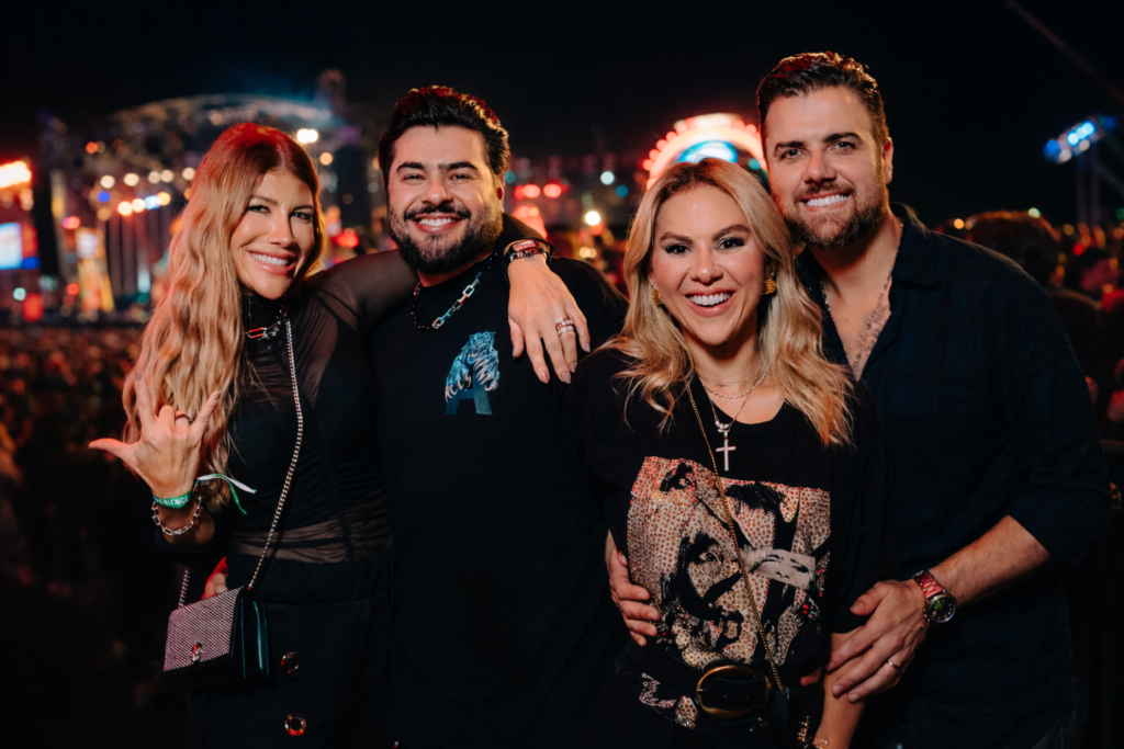 Zé Neto e Cristiano curtem show do Guns N’ Roses com as esposas em São José do Rio Preto Zé Neto e Cristiano curtem show do Guns N' Roses com as esposas em São José do Rio Preto