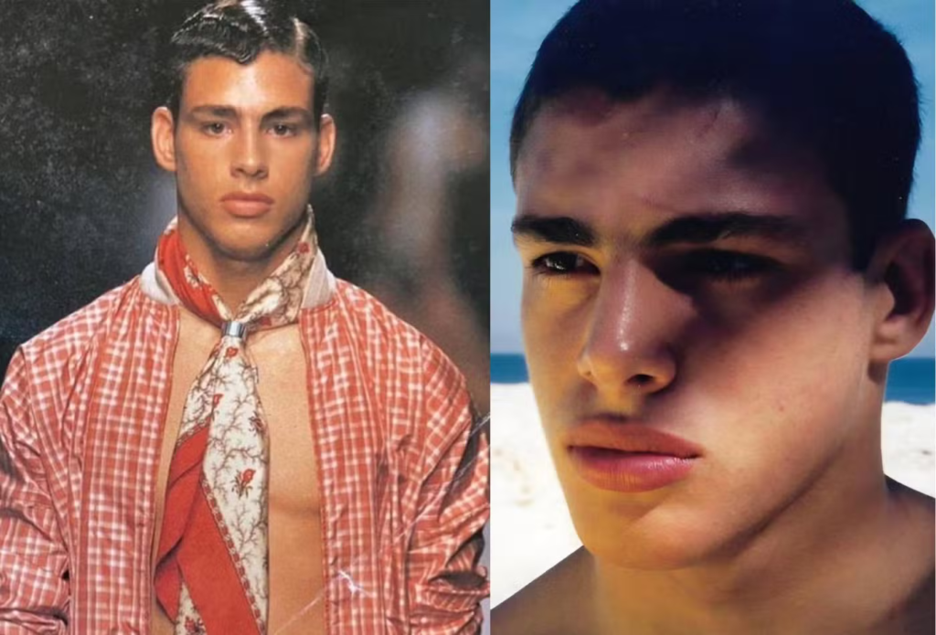 Cauã Reymond abre baú do tempo com fotos do início da carreira de modelo e web reage; veja