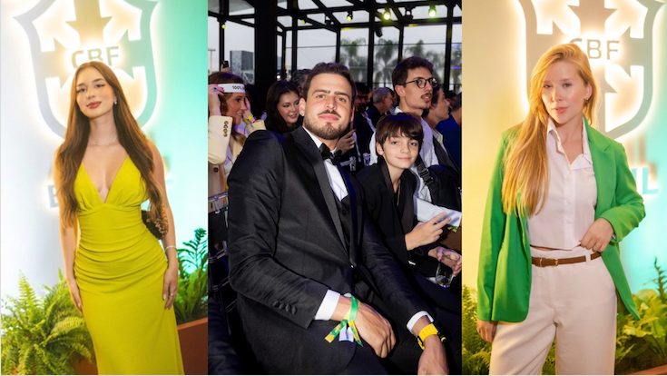Jon Vlogs, Cela Lopes e Duda Rubert acompanham convocação da Seleção direto do Museu do Amanhã Créditos: divulgação