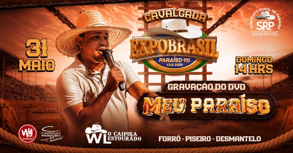 WL grava DVD “Meu Paraíso” durante uma das maiores cavalgadas do Norte do Brasil ChatGPT Image 30 de mai. de 2026 13 10 07