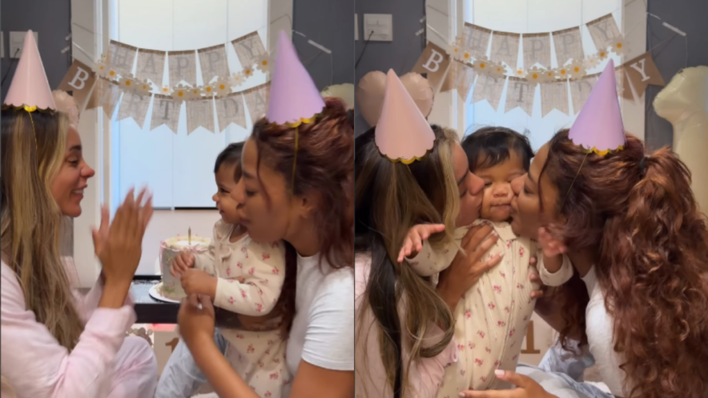 Filha de Ludmilla e Brunna Gonçalves completa 1 ano e ganha surpresa emocionante - Foto: instagram