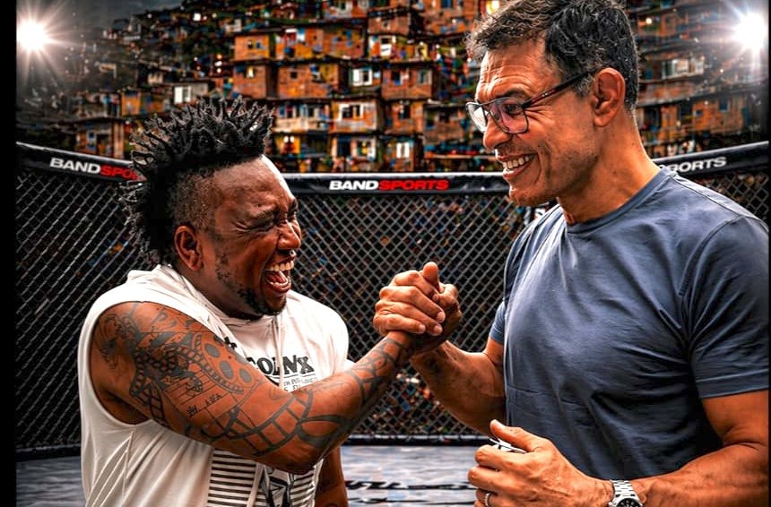Thiago Simpatia e Rodrigo Minotauro estreiam programa no BandSports e transforma vidas com artes marciais Thiago Simpatia e Rodrigo Minotauro - Crédito da Foto: BandSports / Divulgação
