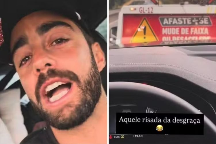 Pedro Scooby passa por perrengue em viagem com a família após pneu furar Pedro Scooby passa por perrengue em viagem com a família após pneu furar